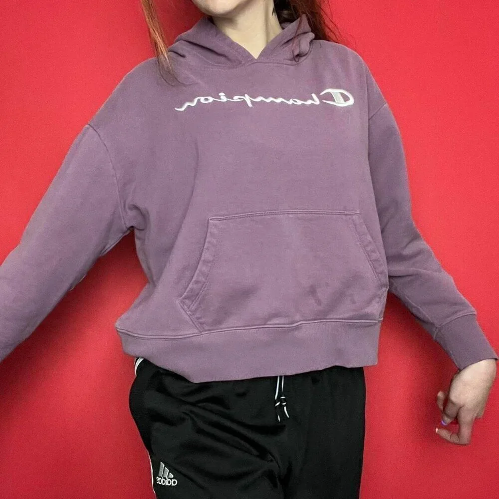 Champion / lavender purple hoodie 💜🤍​​​​​​​ - Picture 2 of 5
